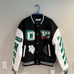 OFF-WHITE VARSITY JACKET